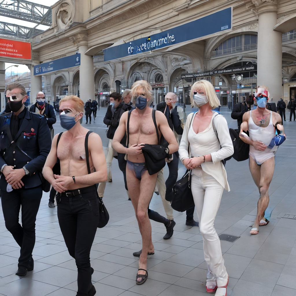Les folles images d’un homme armé de deux couteaux neutralisé devant la gare de Nice